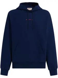 Худи с логотипом Marni, синий