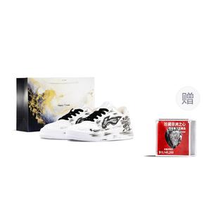 Непромокаемые лодочные туфли с противоскользящей и устойчивой к истиранию подошвой, низкие, для женщин LINING, Diamond белый