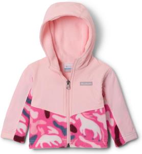 Толстовка Columbia unisex-baby Steens Mt II Overlay, Pink Ice Uniflauge/Satin Pink