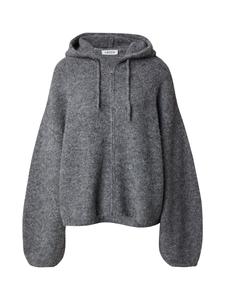 Кардиган оверсайз EDITED Isela, темно-серый