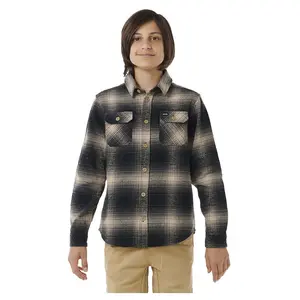 Рубашка с длинным рукавом Rip Curl Count Flannel, черный