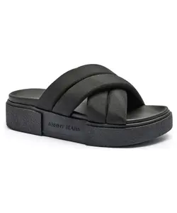 Тапочки Tommy Jeans, черный