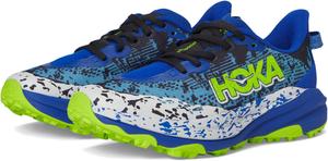 Кроссовки Hoka Kids Unisex Speedgoat 6, Night Sky/Neon Lime
