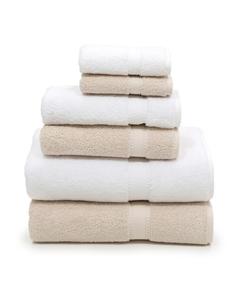 Набор банных полотенец Sinemis из 6 предметов Linum Home, Beige and White