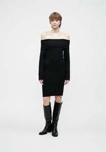 Платье VILA VIANNU OFF SHOULDER DRESS, Black