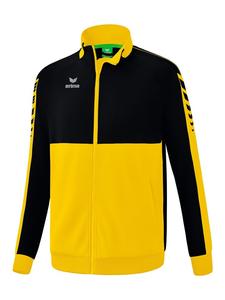 Куртка для тренировок и бега erima, цвет gelb/schwarz