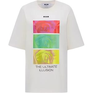 MSGM Футболка женская экрю