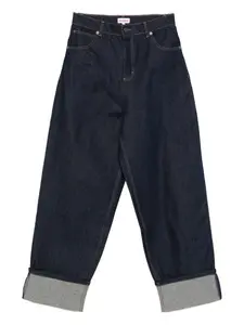 Джинсы с подворотами Charles Jeffrey Loverboy, синий