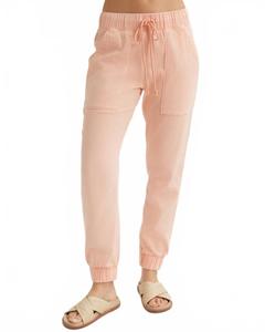 Женские спортивные брюки с карманами без дырок в цвете Peach Fizz Bella Dahl