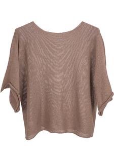 Свитер Seasons of April Fleur, коричневый