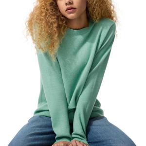 Кашемировый свитер Women's UNIQLO, зеленый