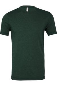 Футболка BELLA + CANVAS Triblend, цвет solid forest triblend