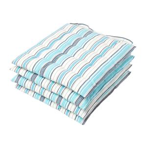 Подушка на стул Homescapes, 40x40x5 см, синий