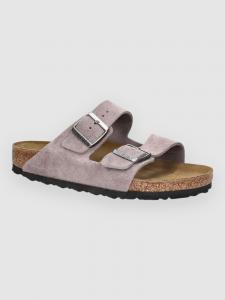 Сандалии Birkenstock Arizona Suede Leather Sandalen, faded purple