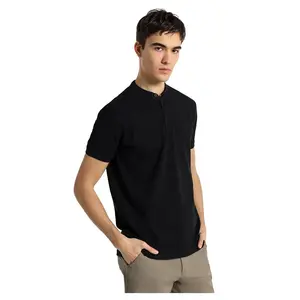 Поло с коротким рукавом Bendorff 10608, черный