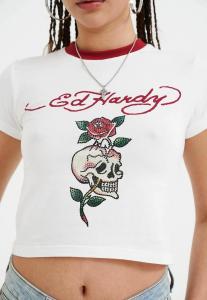 Футболка Ed Hardy Print T-shirt, White