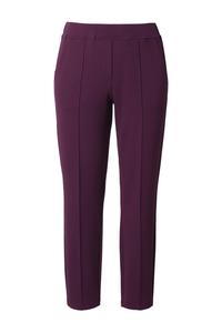 Ulla Popken Брюки Regular 'Punto Di Roma' в цвете сливы