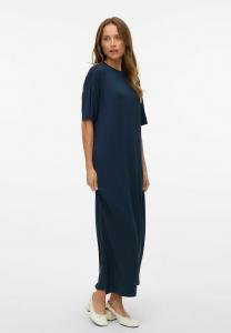 Платье Vero Moda VMROBERTINA, Dark Sapphire/Mottled Dark Blue