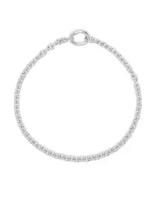 Тонкий браслет Ada Tom Wood, серебяный