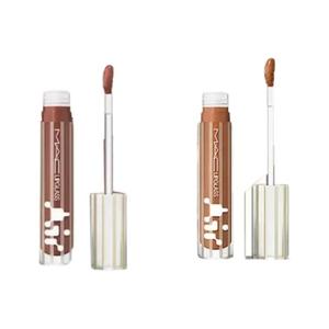 Новый набор зеркального блеска для губ с эффектом отражения, легкое нанесение, 5мл+5мл MAC