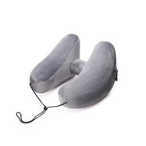 INF AIR Надувная подушка для шеи Подушка для путешествий Серая