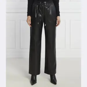 Брюки-Тарета свободного кроя Boss, черный