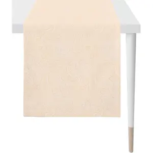 Дорожка для стола 3313 Uni-Basic жаккардовая ткань Apelt, оранжевый