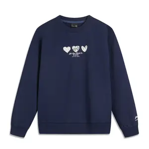 LINING Толстовка Sports Life Collection женская Dark Ship Blue