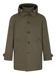 Пальто с капюшоном FURSAC, зеленый