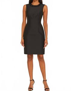 Northbrook Платье-футляр с декоративными элементами в черном цвете SACHIN & BABI