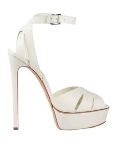 Сандалии Casadei, кремовый