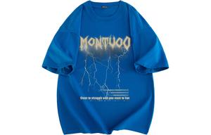 Футболка унисекс MONTVOO, синий