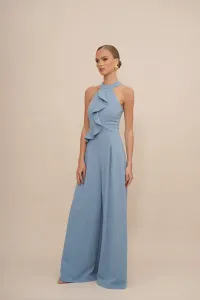 Комбинезон «пенелопа» с оборками Wal G., Powder Blue