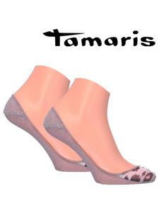 Носки Tamaris Füsslinge, цвет nudeleopard