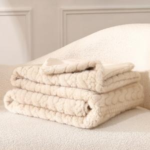 Mercury Home Textiles Плед из искусственного меха 130х170 см, двусторонний, машинная стирка