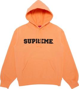 Толстовка Supreme Collegiate Hooded 'Peach', оранжевый