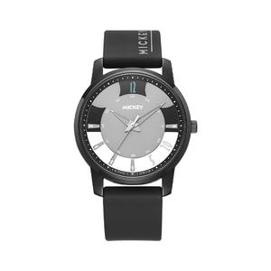 Disney Часы Mickey Series Quartz Movement Silicone Strap Watch Unisex Skeleton Dial