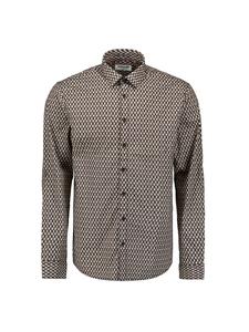 Рубашка на пуговицах классического кроя No Excess, черный