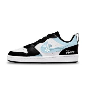 Кроссовки для скейтбординга Court Borough детские унисекс Nike, голубой