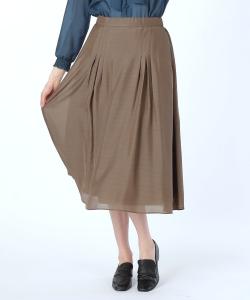 Воздушная юбка из газовой ткани