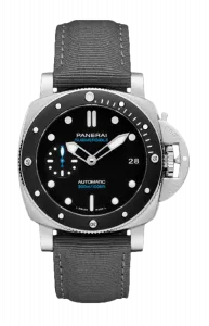 Часы submersible 42 мм doppio cinturino Panerai