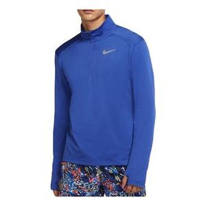 Футболка Nike Pacer Dri-FIT Cardigan Running Sports Long Sleeves T-shirt Royal blue