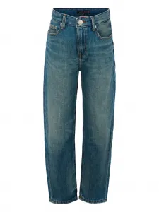 Джинсы с вышитым логотипом Tommy Hilfiger Junior, синий