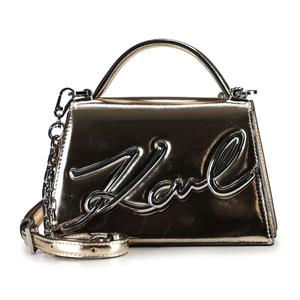 Сумочка Karl Lagerfeld Signature 2.0, золотой