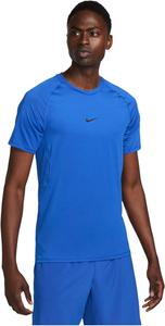 Топ Nike Pro Dri-FIT Slim Short Sleeve Top, цвет Game Royal/Black