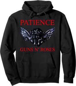 Официальная толстовка Guns N' Roses Patience, черная