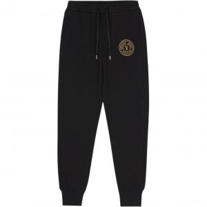 Вышитые спортивные штаны с логотипом на шнурке VERSACE JEANS COUTURE, мультиколор