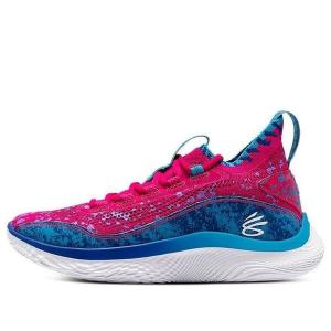 Кроссовки curry flow 8 'pi day' Under Armour, синий