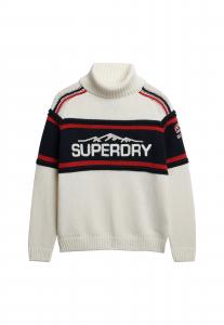 Superdry & Co Свитер 'Apres Ski' в цвете Natural White