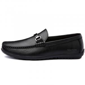 XIMO BULL Мужские повседневные туфли мужские низкие черные/коричневые с черной флисовой подкладкой, цвет Black Fleece-Lined